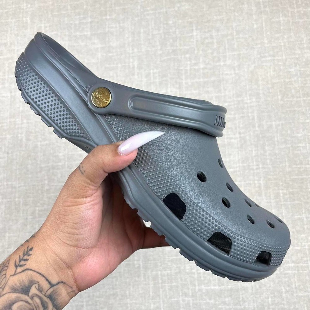JJJJound x Crocs Classic Clog in Slate Grey